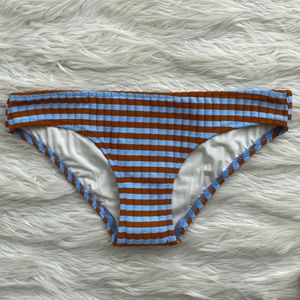 SOLID & STRIPED | The Elle Bottom in Sky Clay Rib